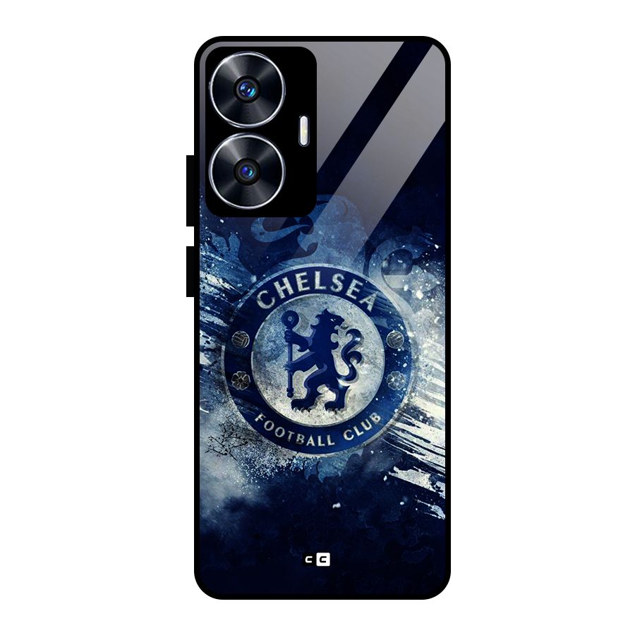 Royal Blues Squad Glass Back Case for realme C55
