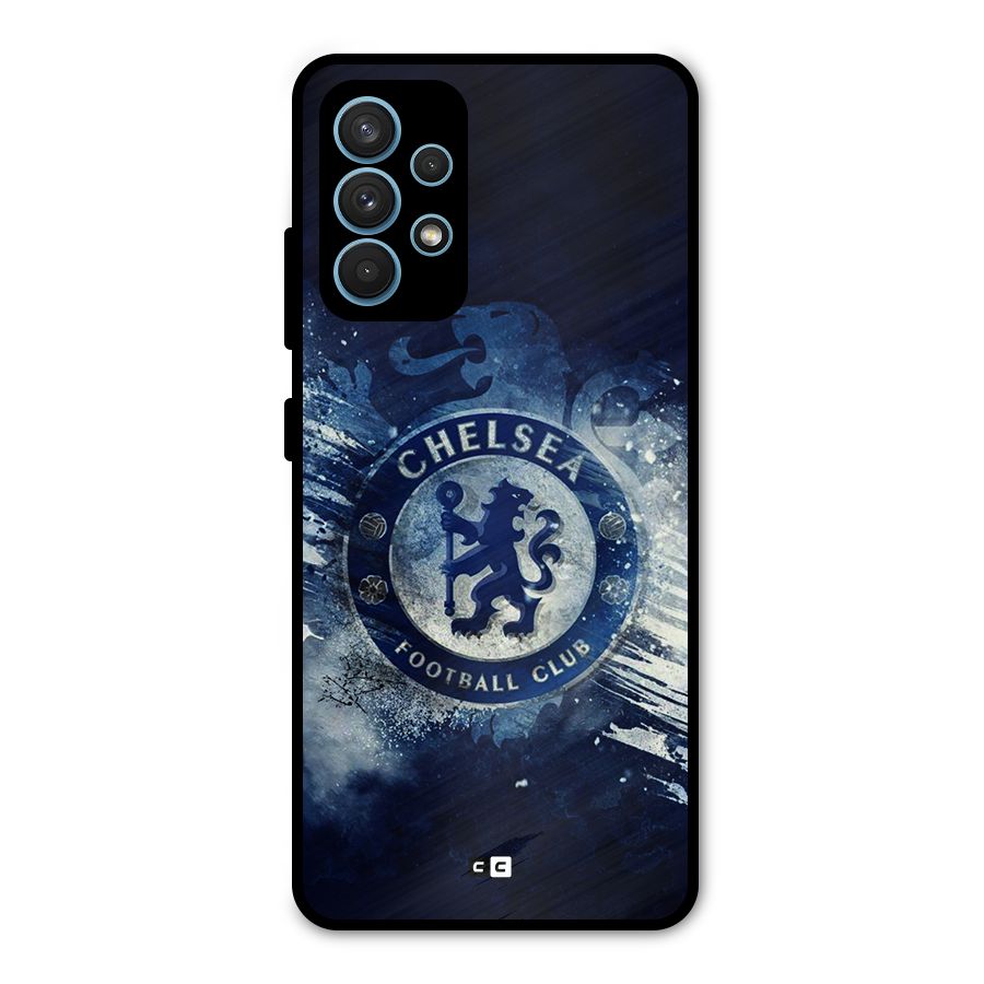 Royal Blues Squad Metal Back Case for Galaxy A32