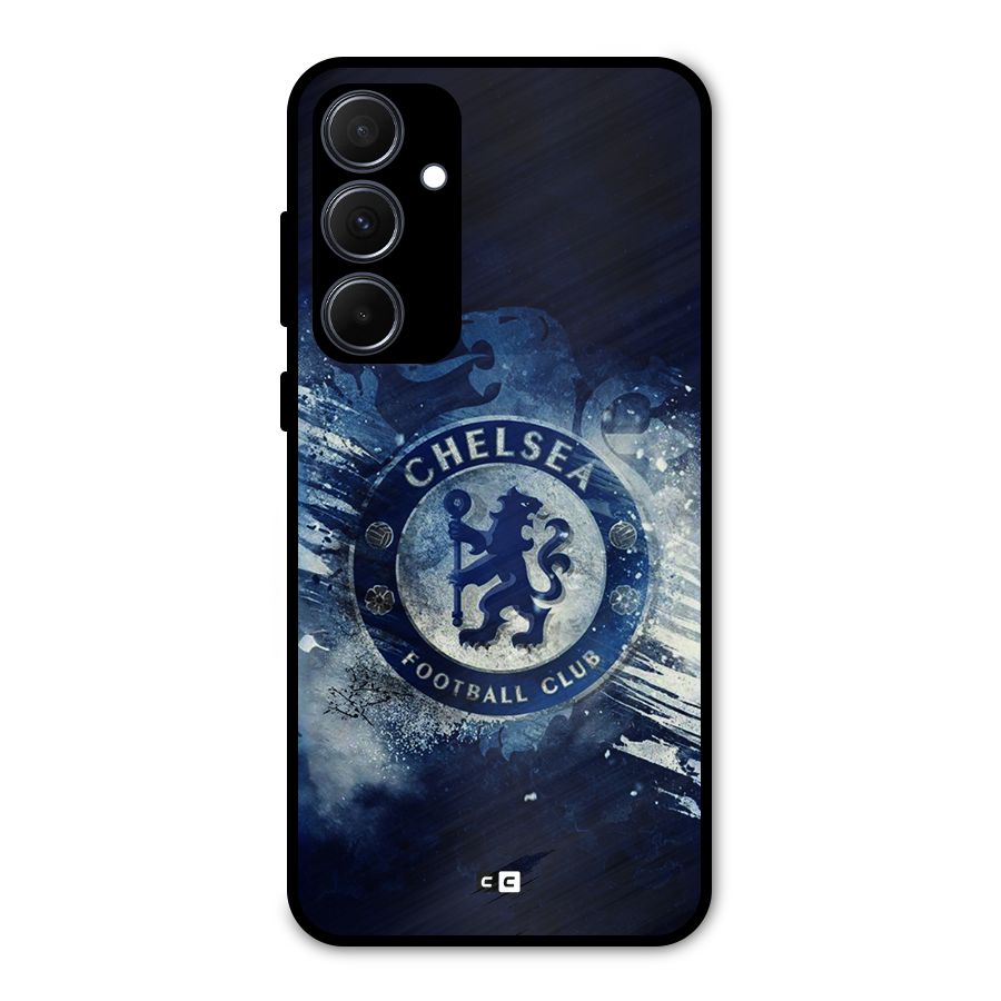 Royal Blues Squad Metal Back Case for Galaxy A35