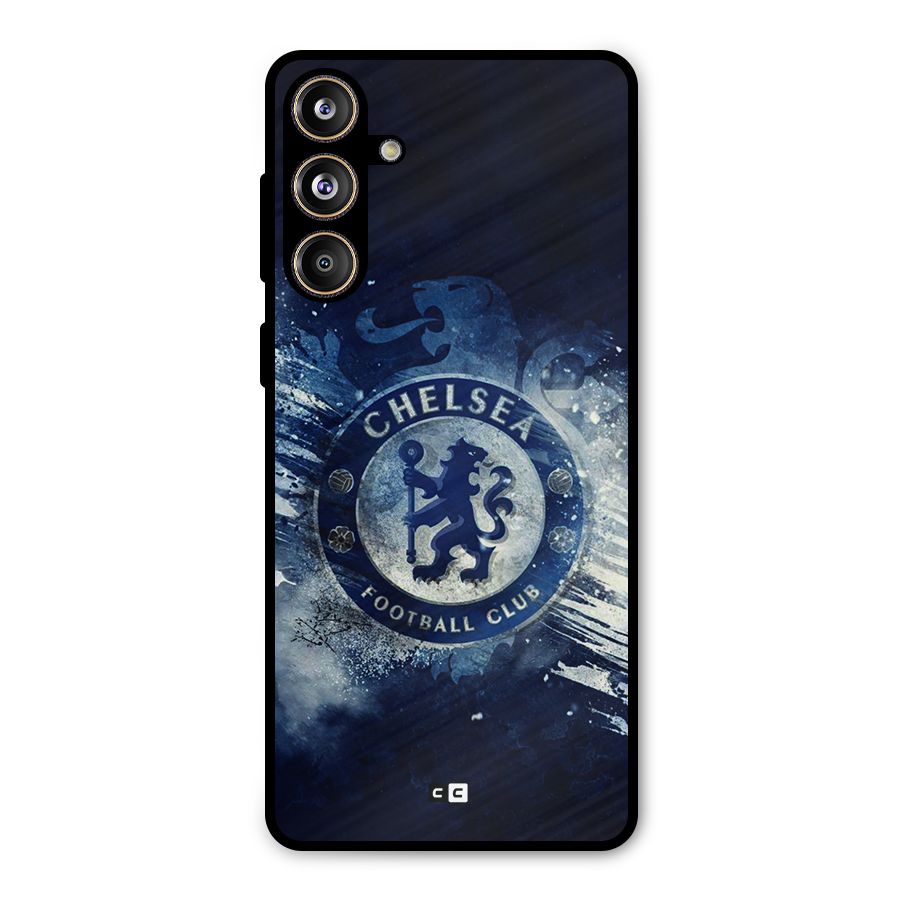 Royal Blues Squad Metal Back Case for Galaxy F55