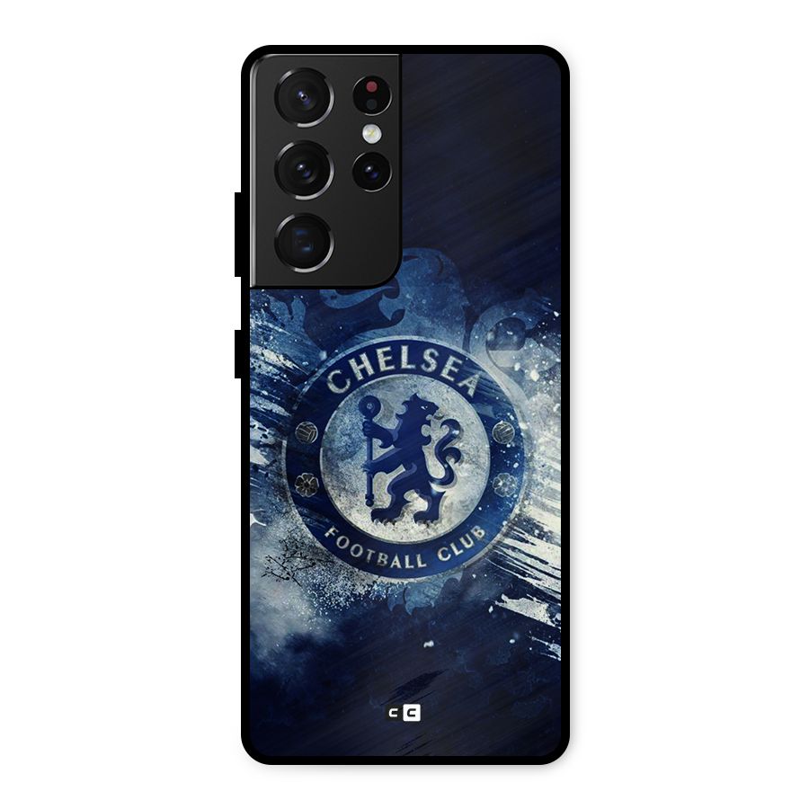 Royal Blues Squad Metal Back Case for Galaxy S21 Ultra 5G