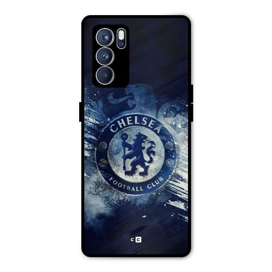 Royal Blues Squad Metal Back Case for Oppo Reno6 Pro 5G