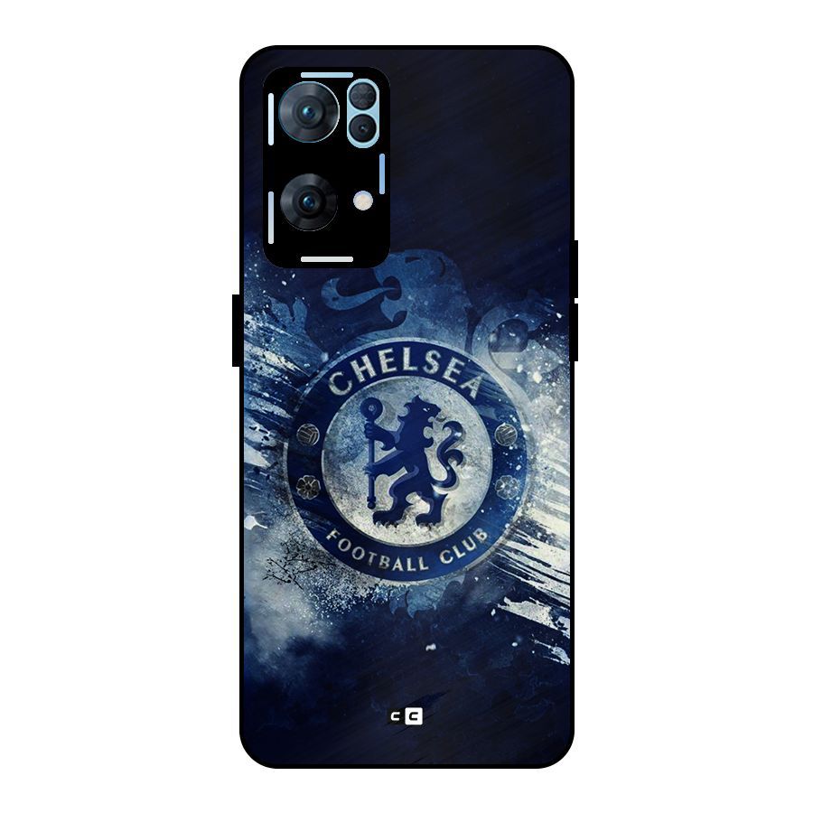 Royal Blues Squad Metal Back Case for Oppo Reno7 Pro 5G