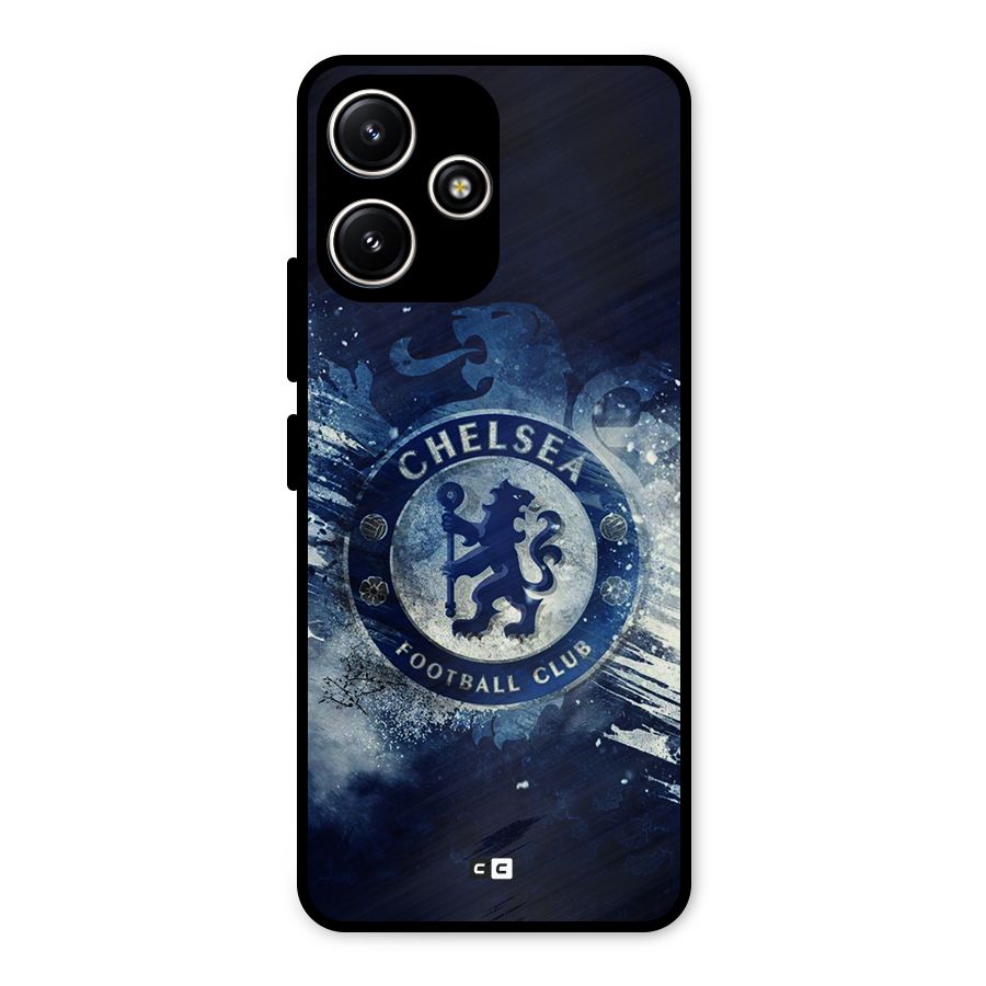 Royal Blues Squad Metal Back Case for Poco M6 Pro