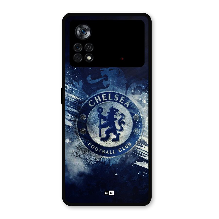Royal Blues Squad Metal Back Case for Poco X4 Pro 5G