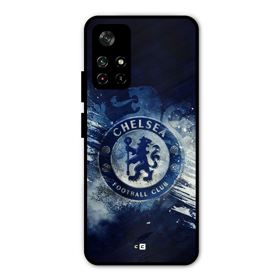 Royal Blues Squad Metal Back Case for Redmi Note 11T 5G