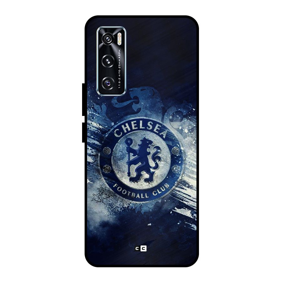 Royal Blues Squad Metal Back Case for Vivo V20 SE