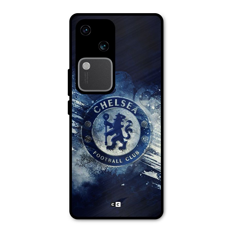 Royal Blues Squad Metal Back Case for Vivo V30 Pro