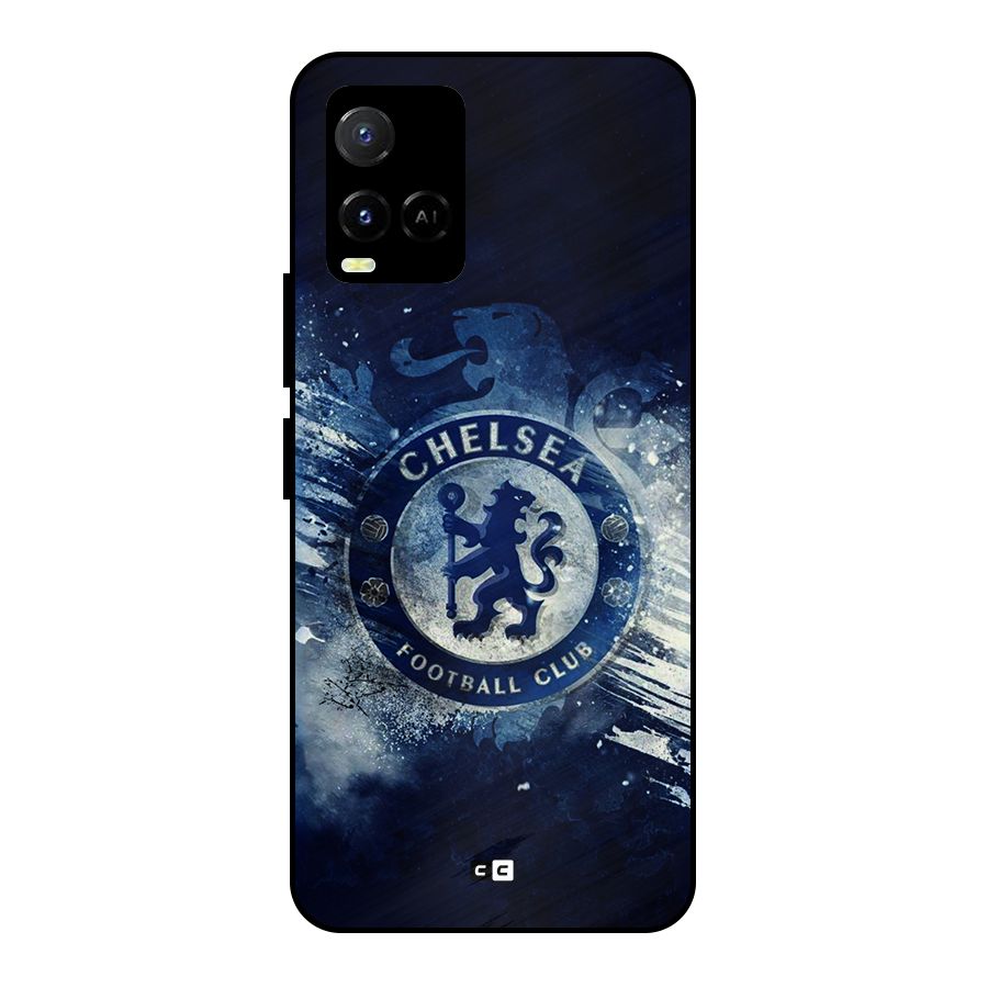 Royal Blues Squad Metal Back Case for Vivo Y21G