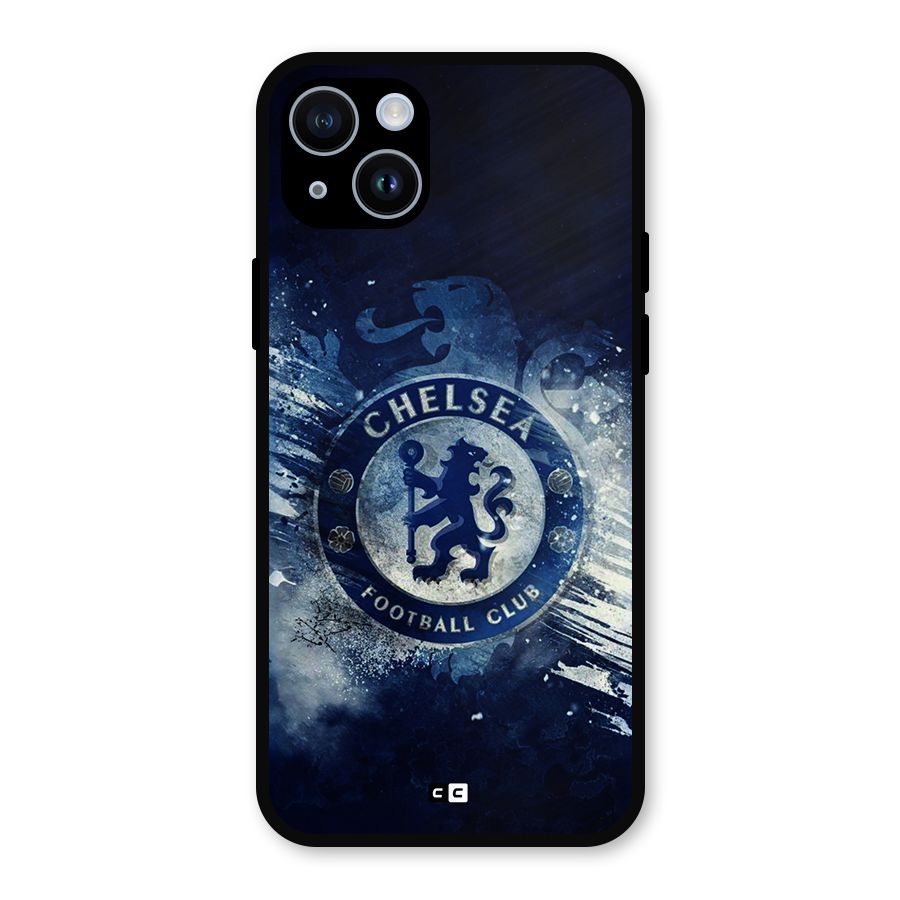 Royal Blues Squad Metal Back Case for iPhone 14