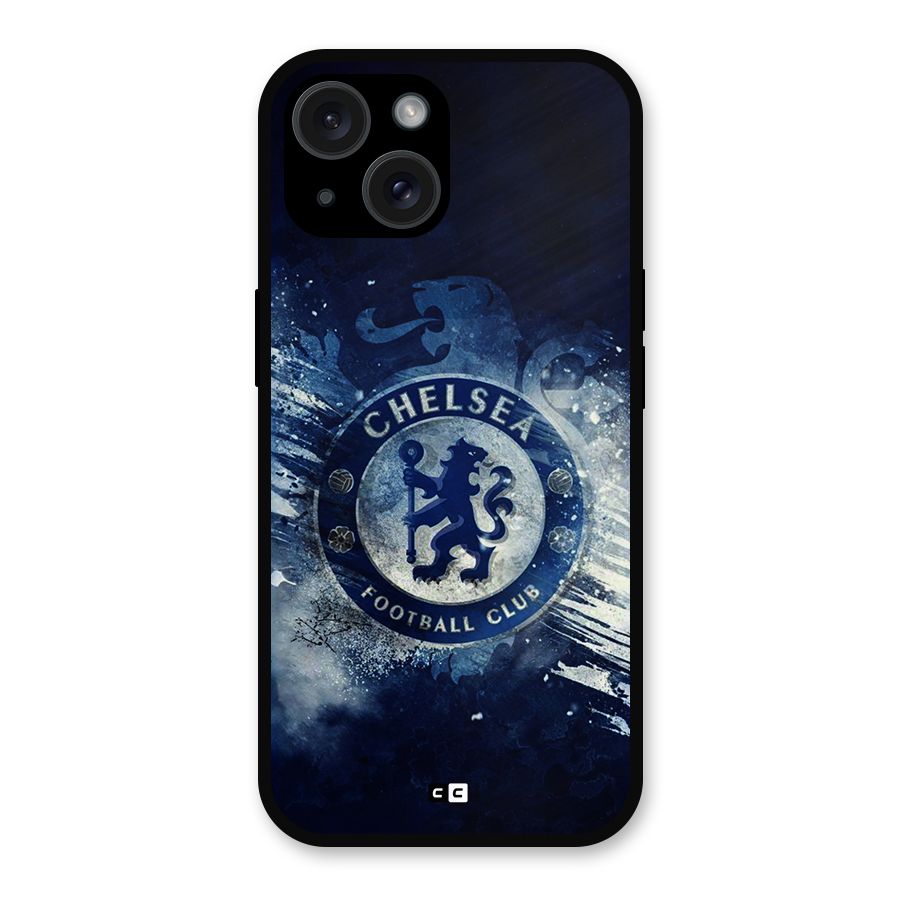 Royal Blues Squad Metal Back Case for iPhone 15