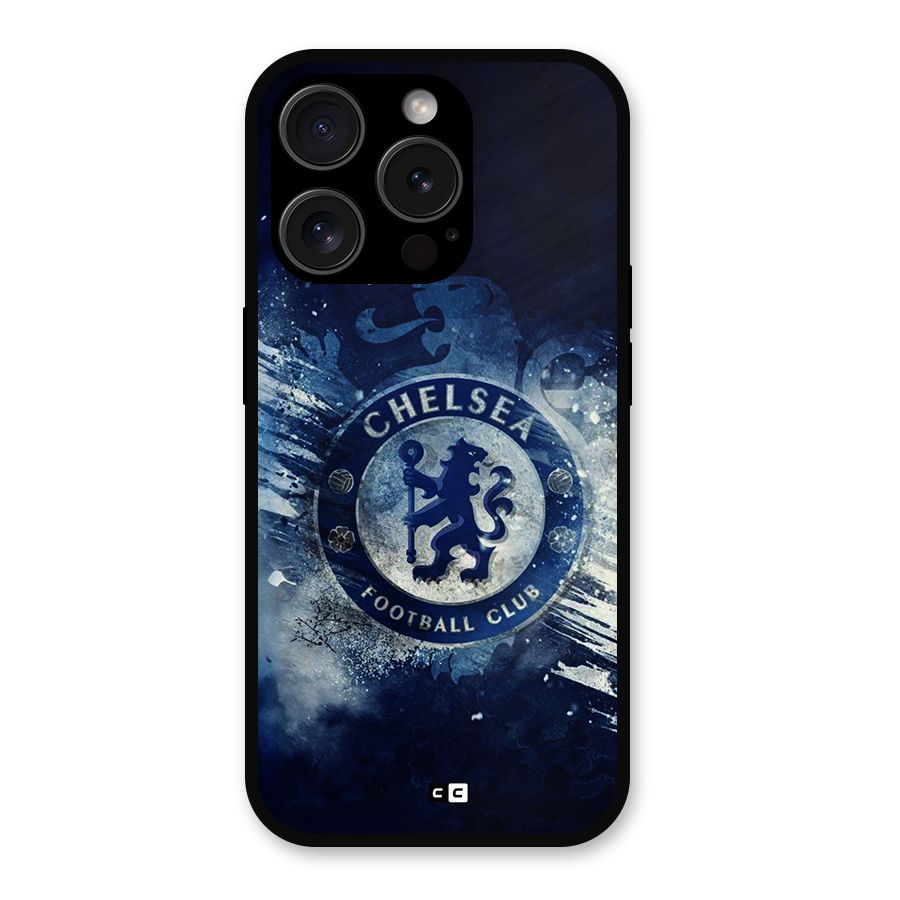Royal Blues Squad Metal Back Case for iPhone 15 Pro