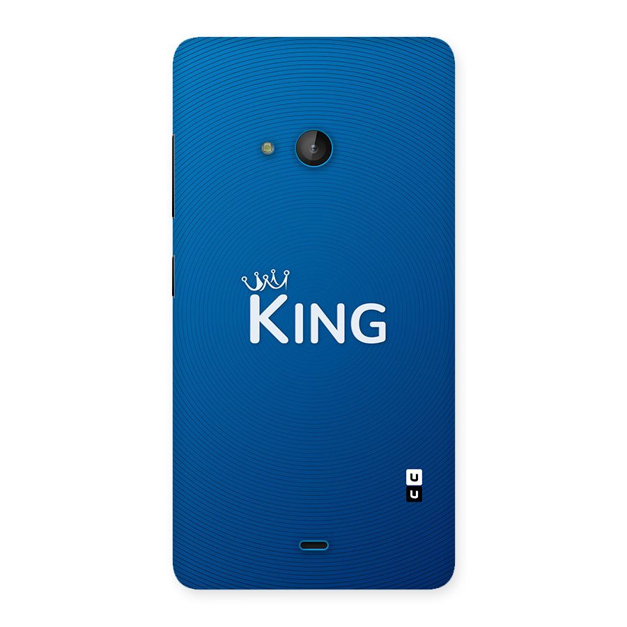 Royal King Back Case for Lumia 540
