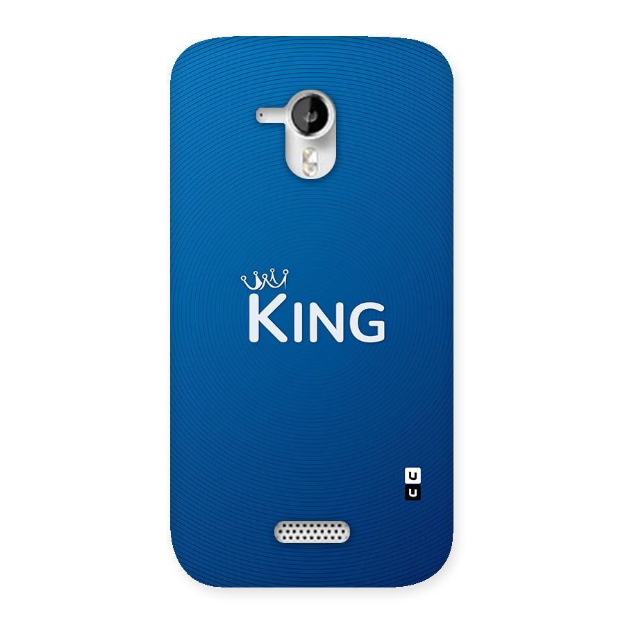 Royal King Back Case for Micromax Canvas HD A116