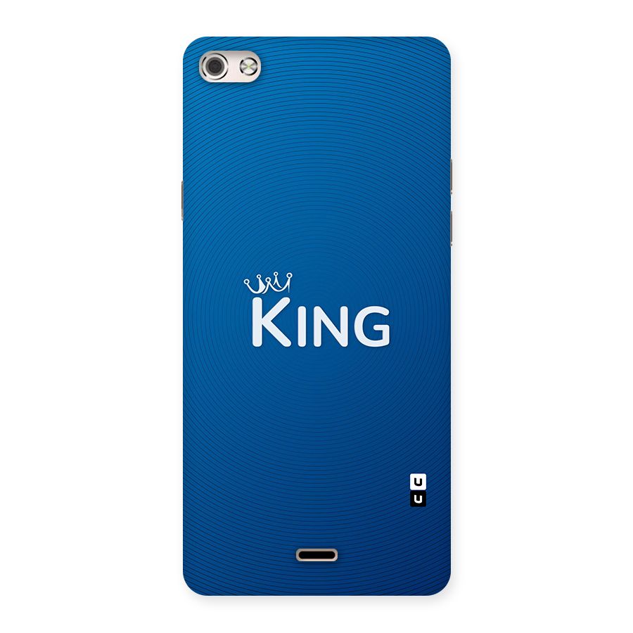 Royal King Back Case for Micromax Canvas Silver 5