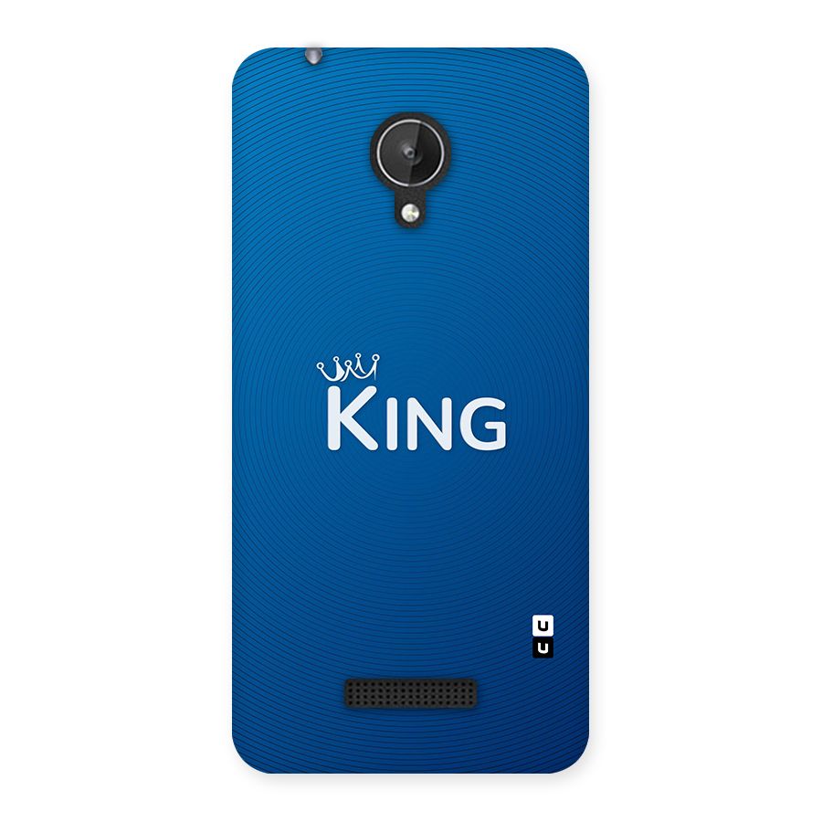 Royal King Back Case for Micromax Canvas Spark Q380