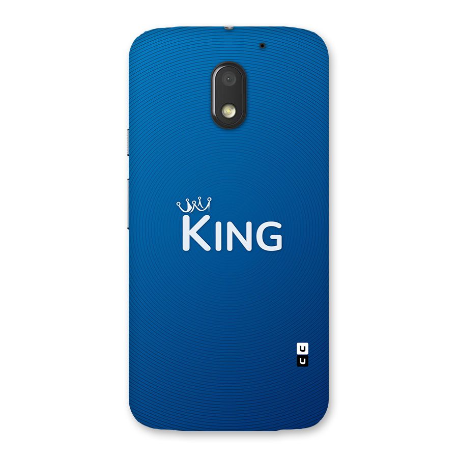Royal King Back Case for Moto E3 Power