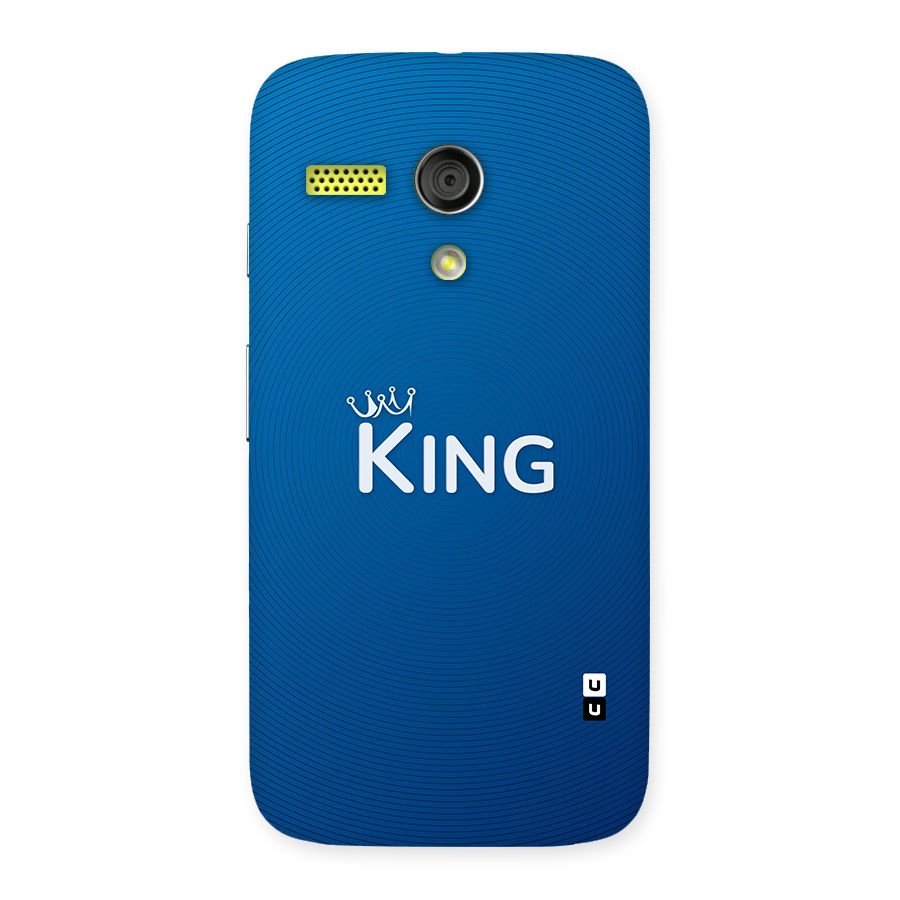 Royal King Back Case for Moto G