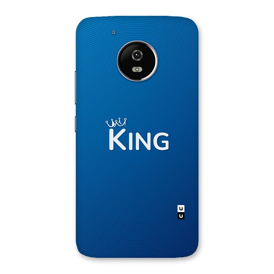 Royal King Back Case for Moto G5