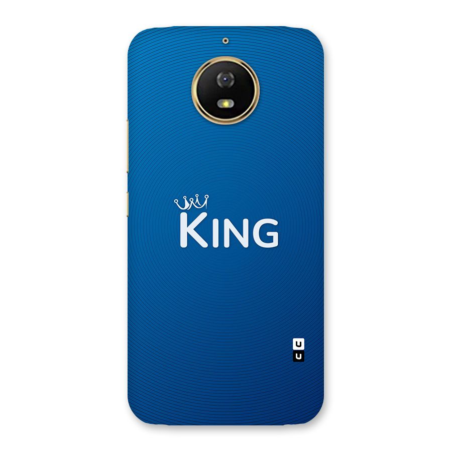 Royal King Back Case for Moto G5s