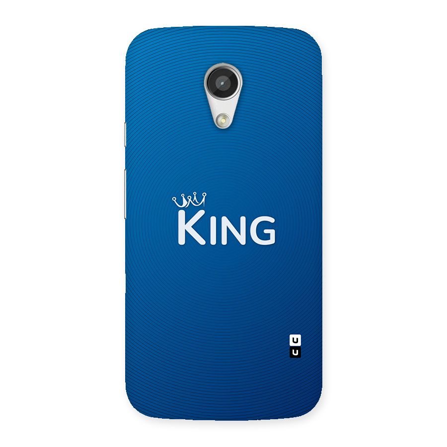 Royal King Back Case for Moto G 2nd Gen