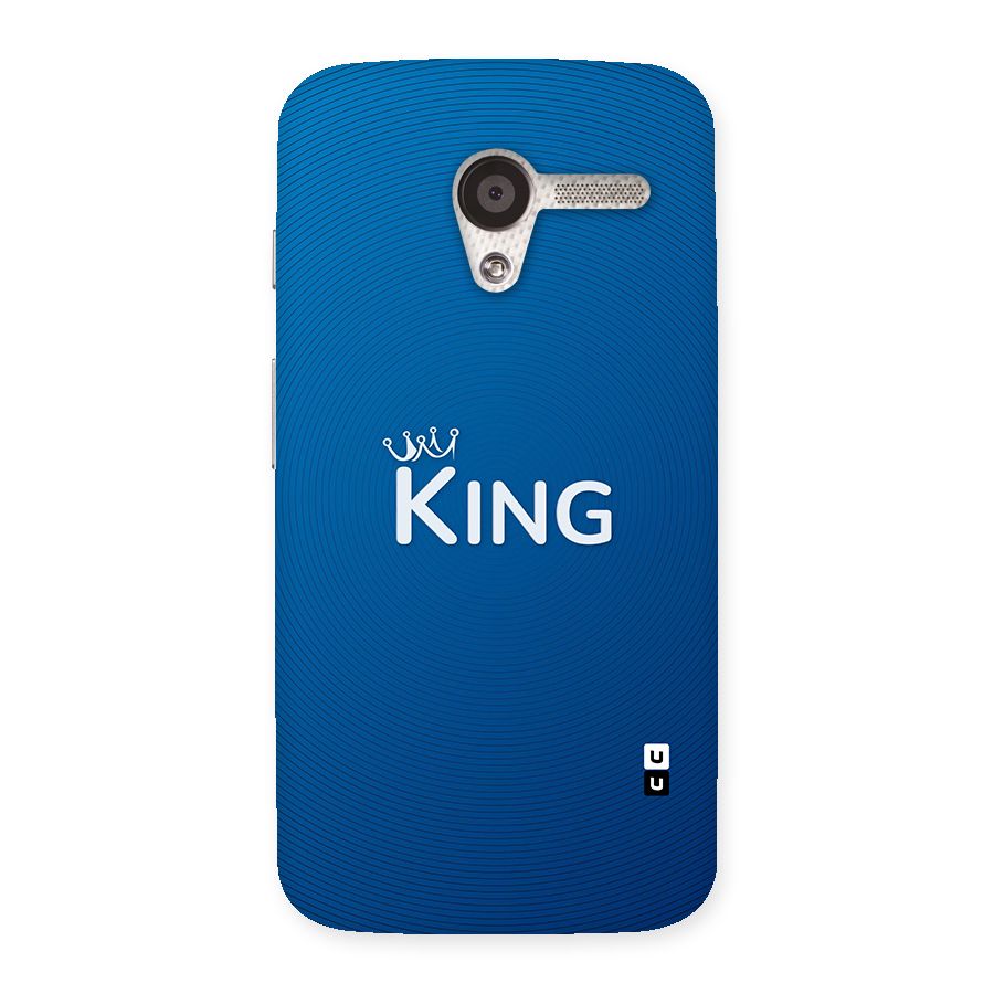 Royal King Back Case for Moto X