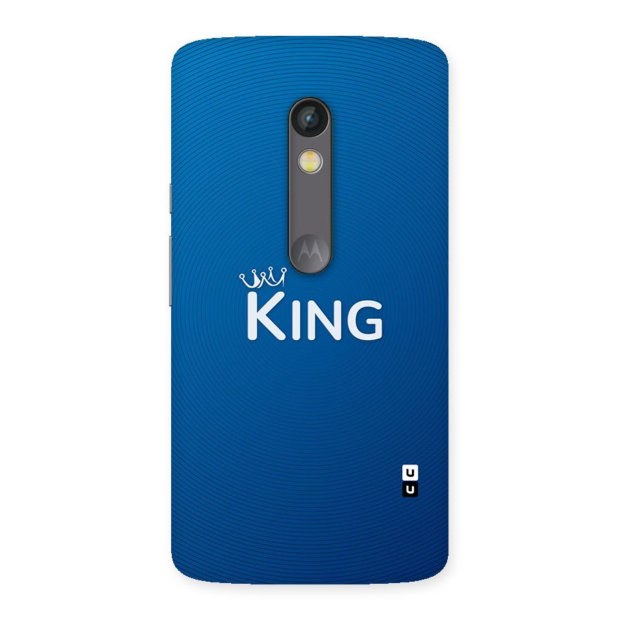 Royal King Back Case for Moto X Play