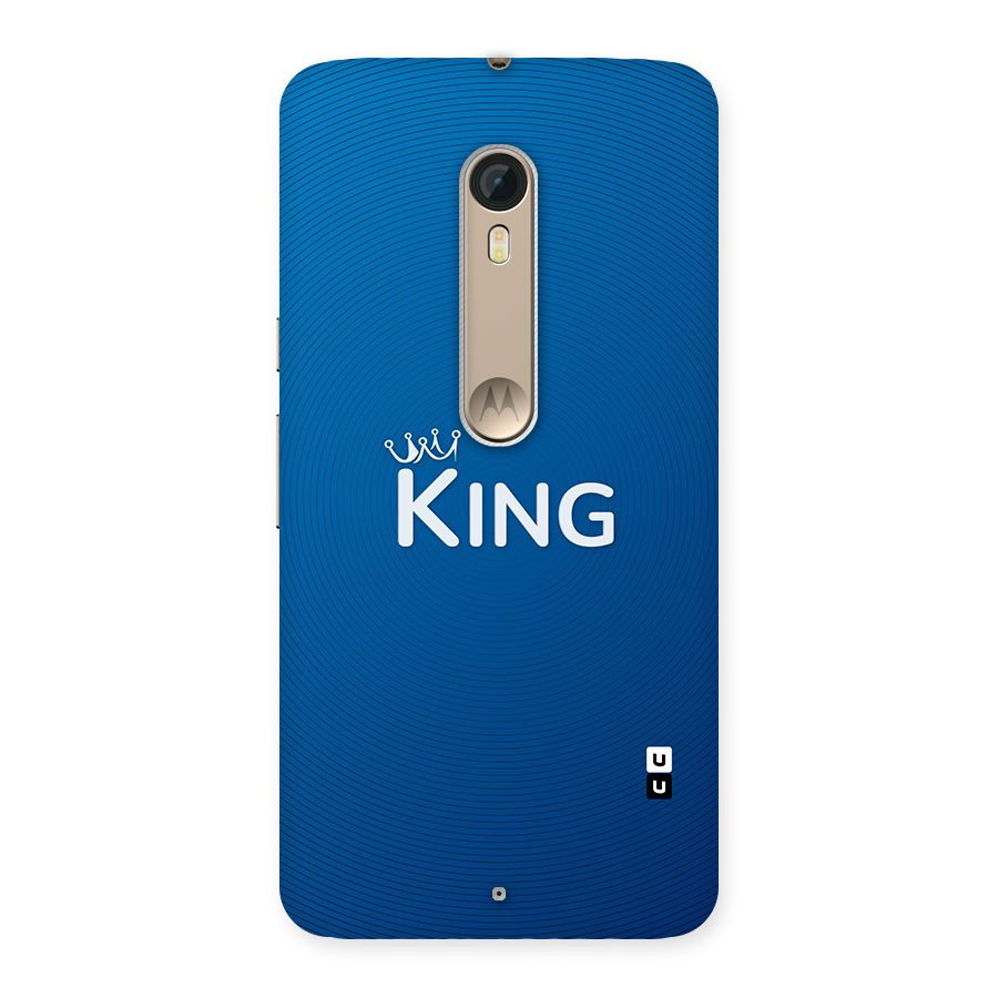 Royal King Back Case for Motorola Moto X Style