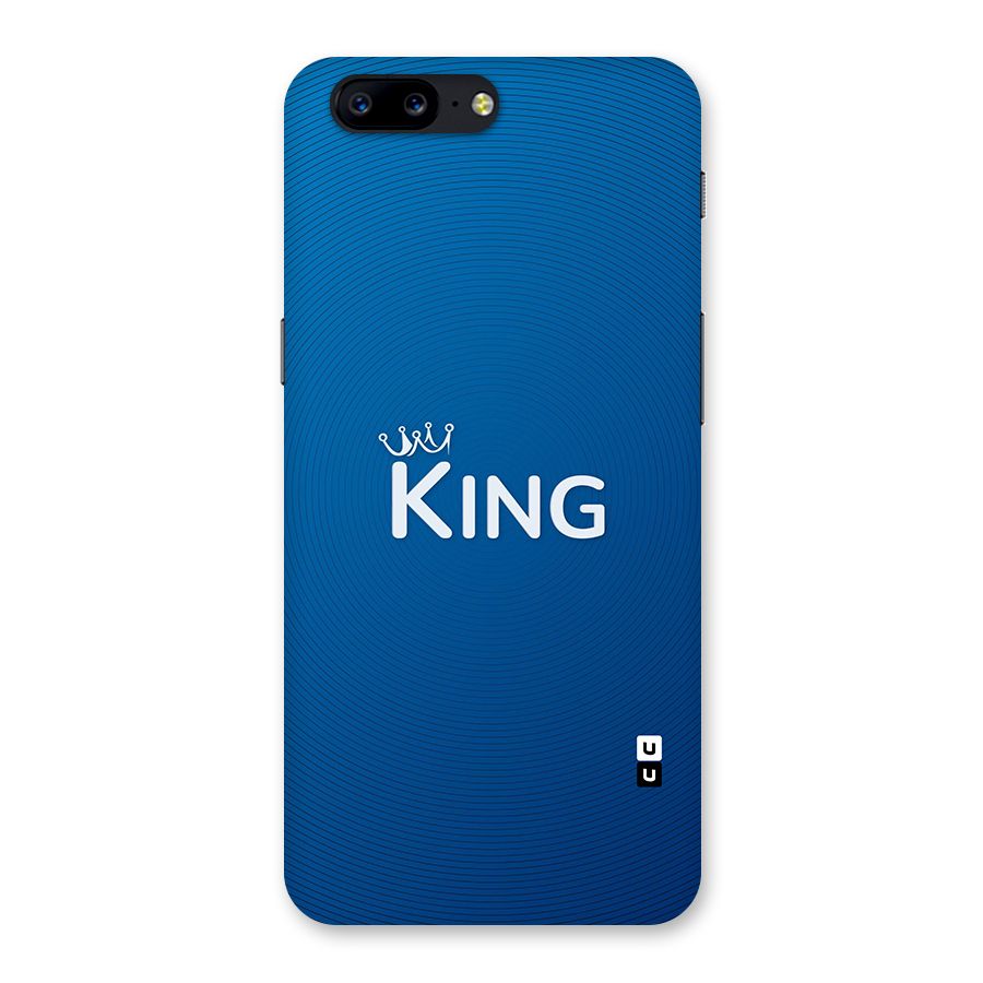 Royal King Back Case for OnePlus 5