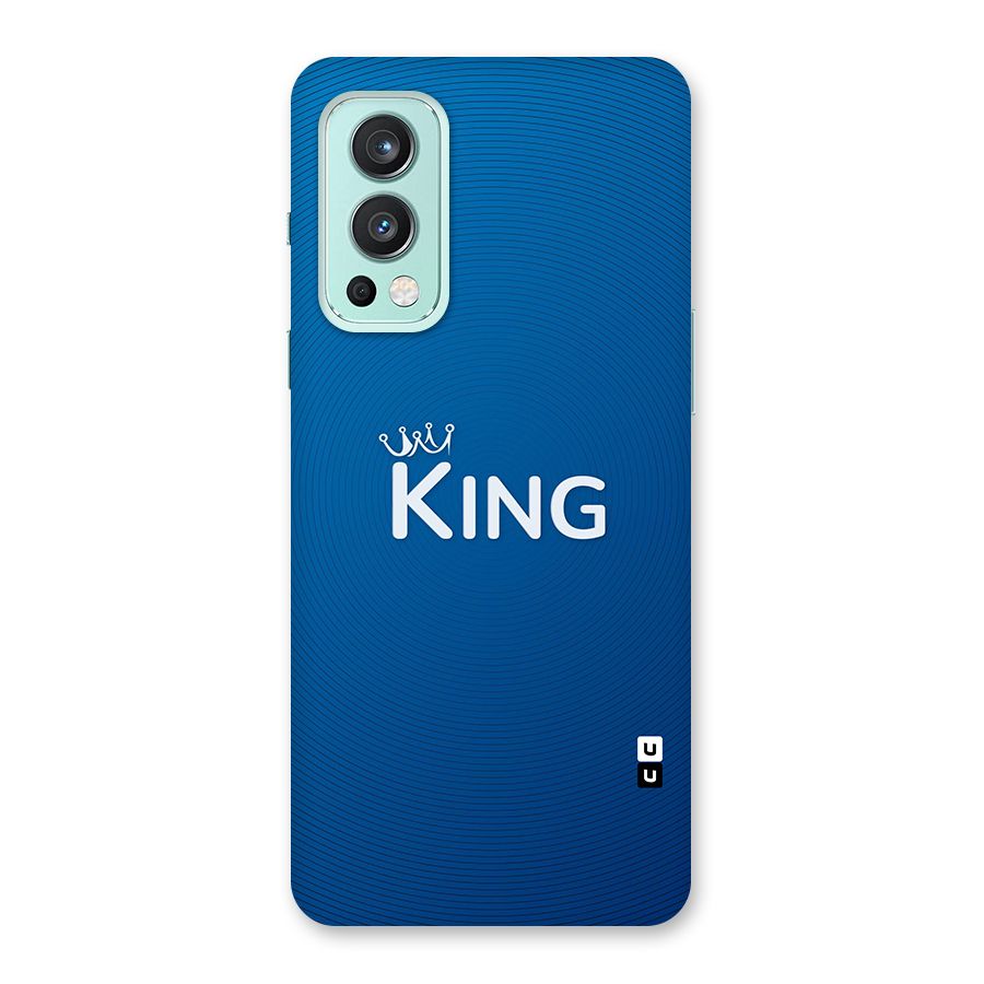 Royal King Glass Back Case for OnePlus Nord 2 5G