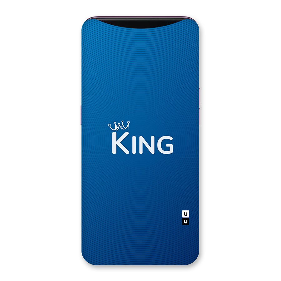 Royal King Back Case for Oppo Find X