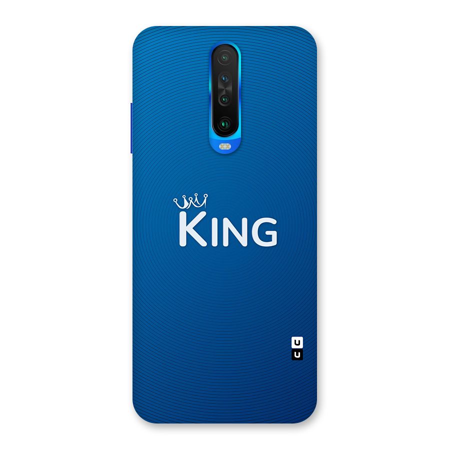 Royal King Back Case for Poco X2