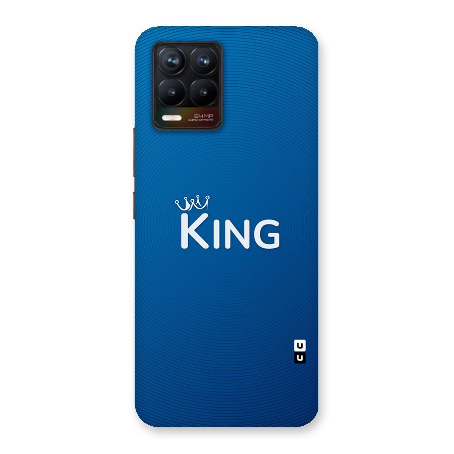 Royal King Glass Back Case for Realme 8