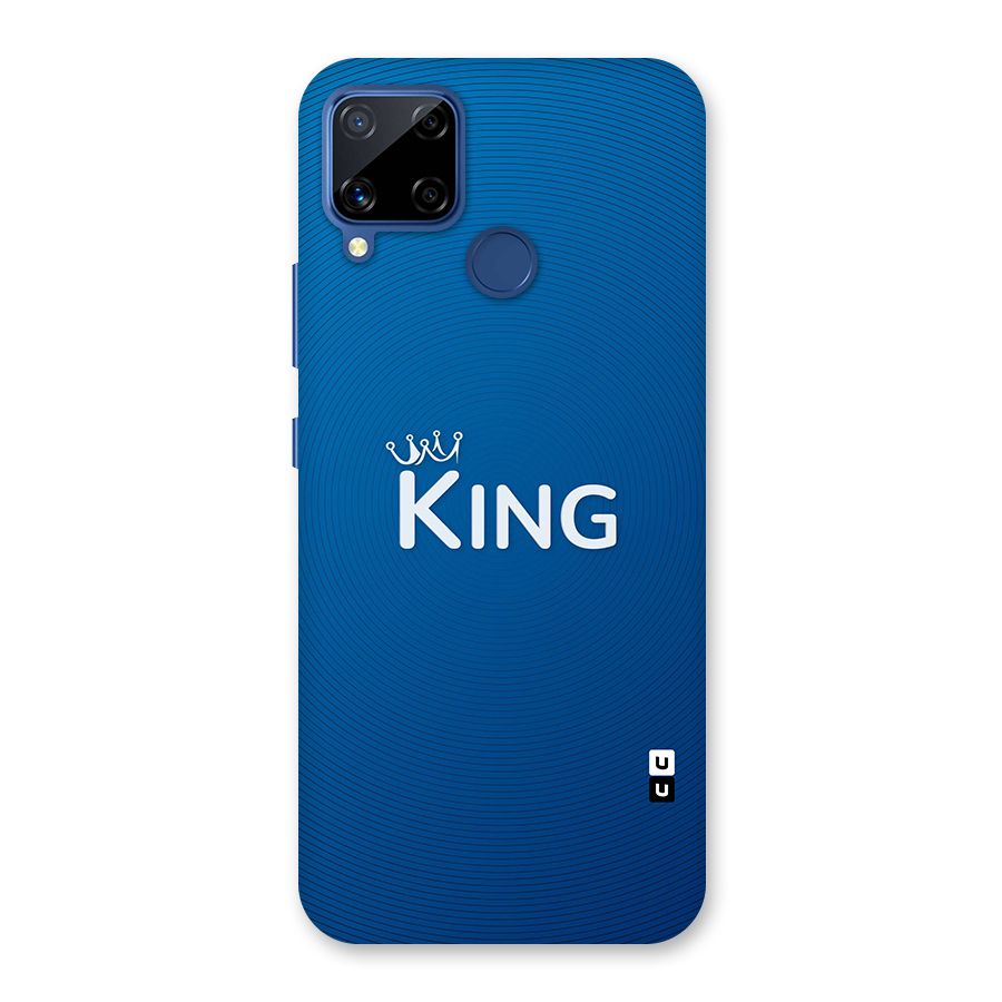Royal King Glass Back Case for Realme Narzo 30A
