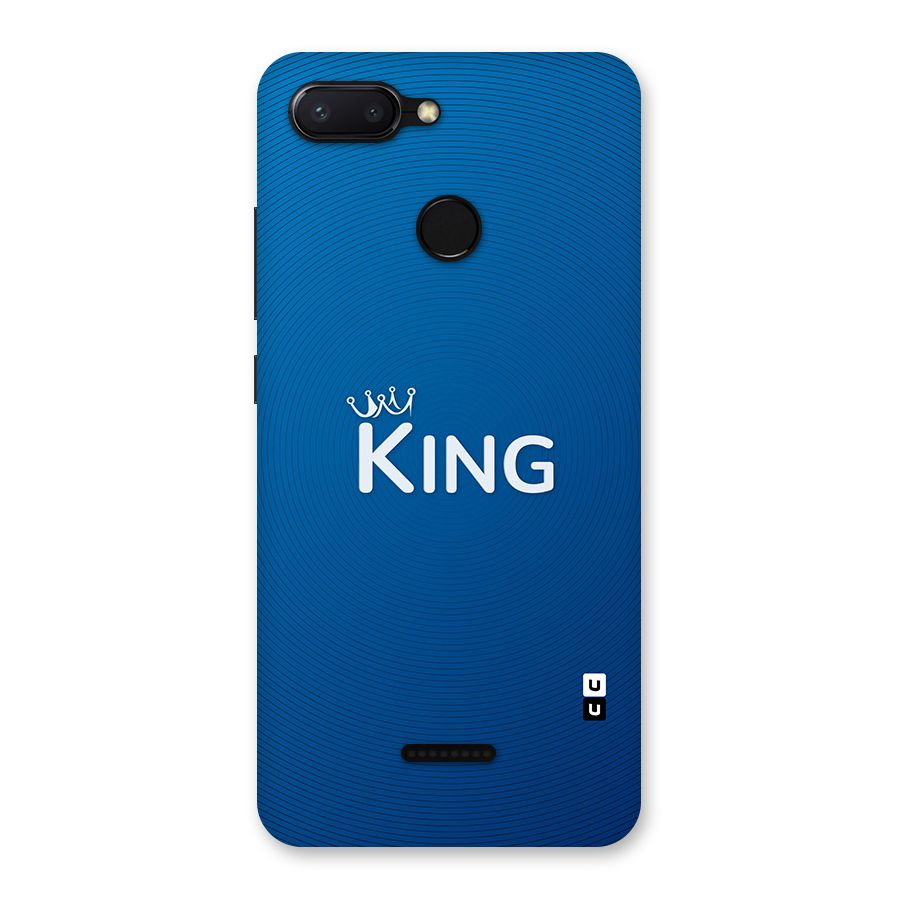 Royal King Back Case for Redmi 6