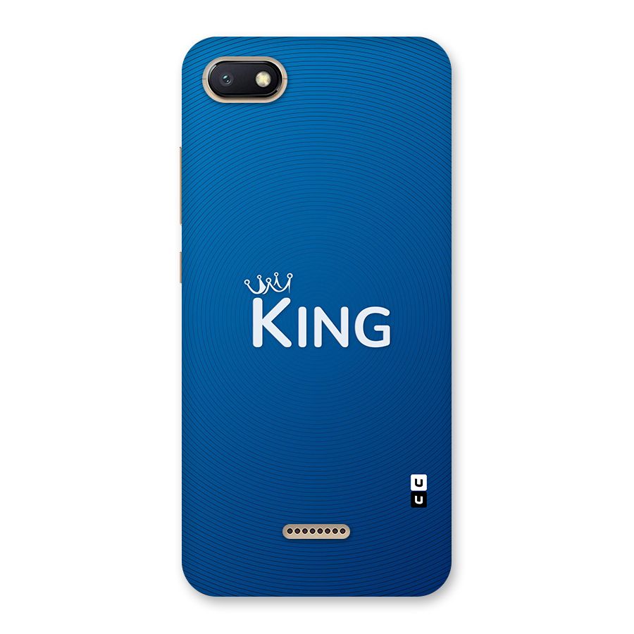 Royal King Back Case for Redmi 6A