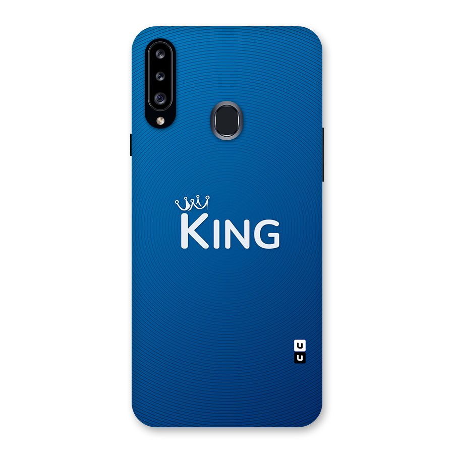 Royal King Back Case for Samsung Galaxy A20s