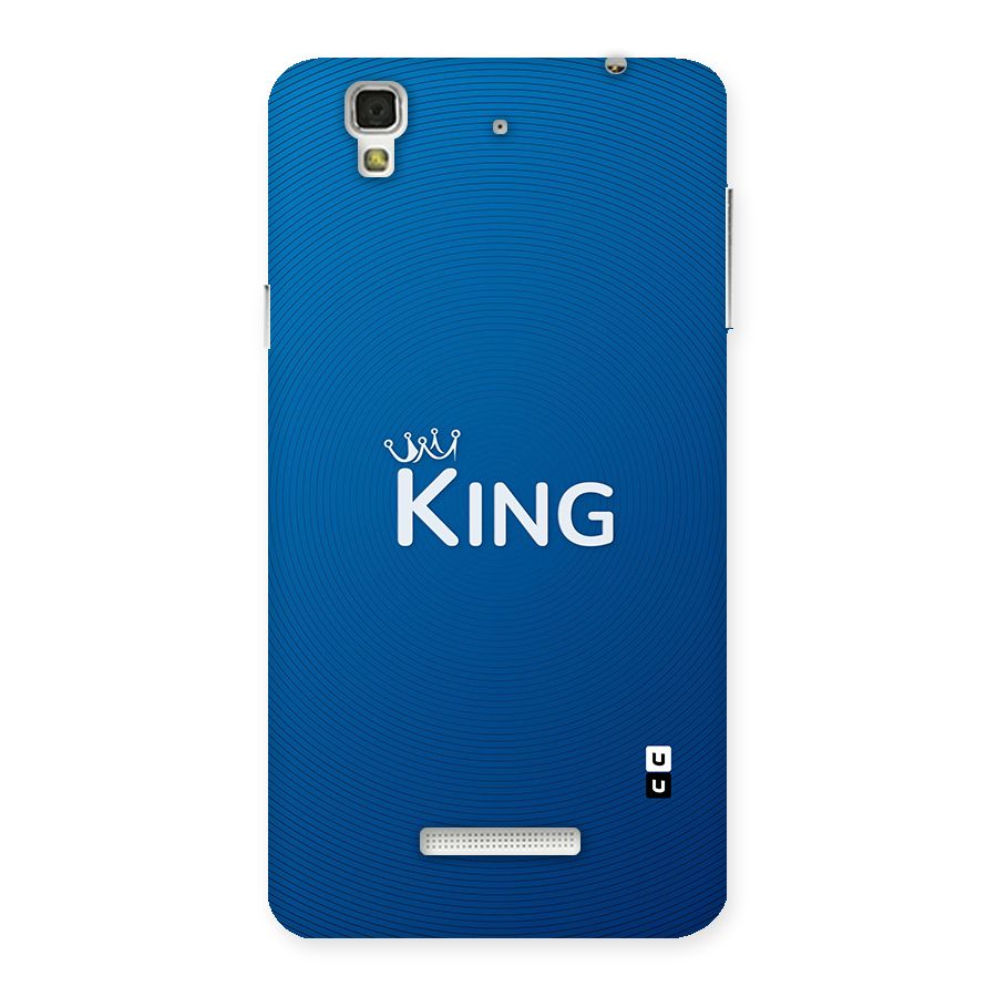Royal King Back Case for Yu Yureka