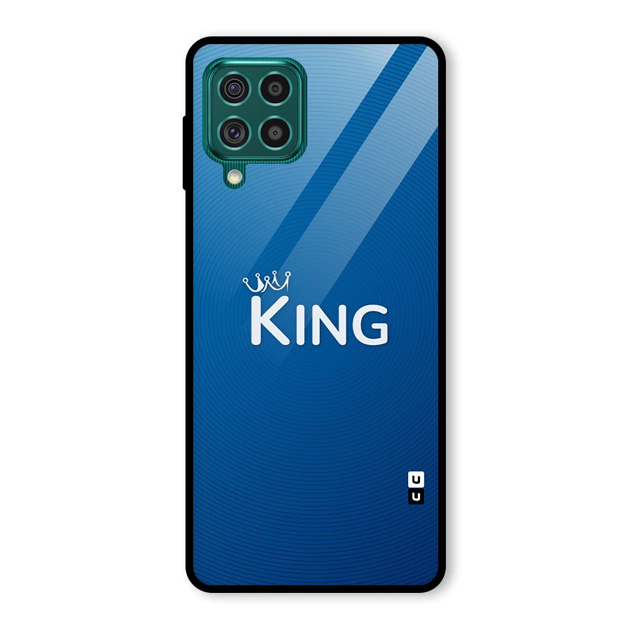 Royal King Glass Back Case for Galaxy F62