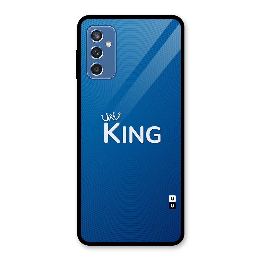 Royal King Glass Back Case for Galaxy M52 5G