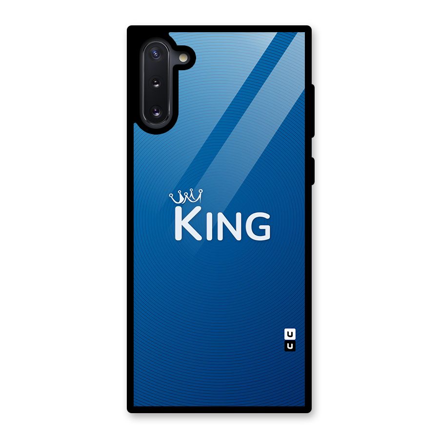 Royal King Glass Back Case for Galaxy Note 10