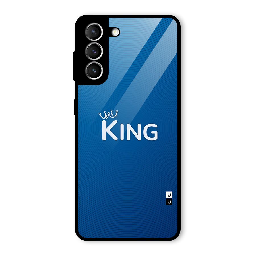 Royal King Glass Back Case for Galaxy S21 5G