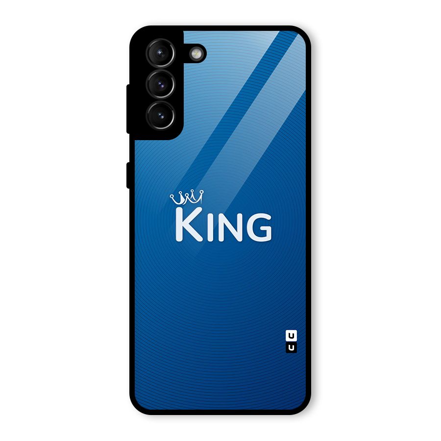 Royal King Glass Back Case for Galaxy S21 Plus