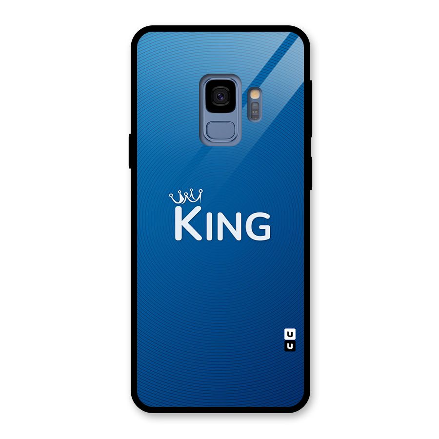 Royal King Glass Back Case for Galaxy S9