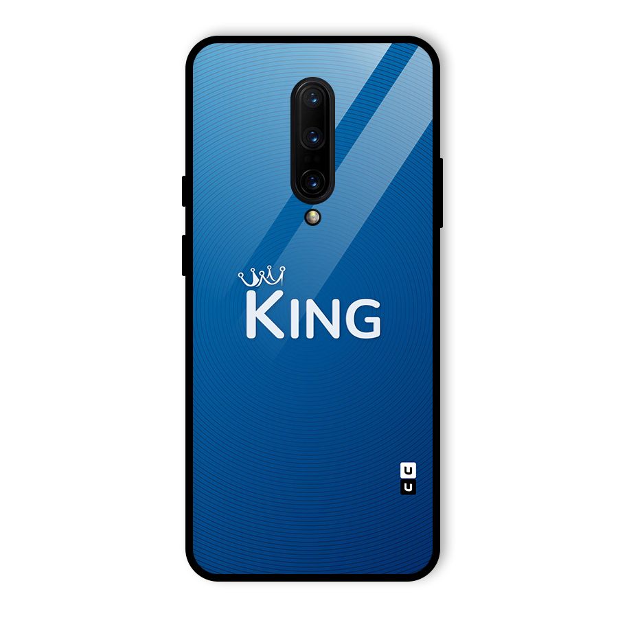 Royal King Glass Back Case for OnePlus 7 Pro