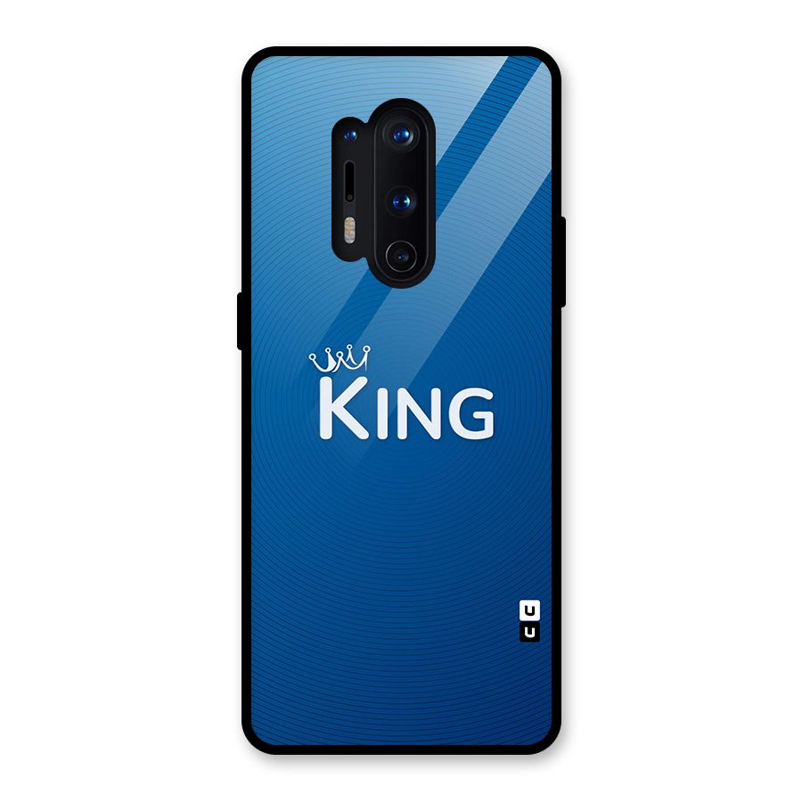 Royal King Glass Back Case for OnePlus 8 Pro