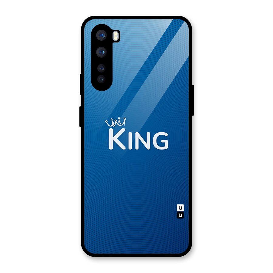 Royal King Glass Back Case for OnePlus Nord