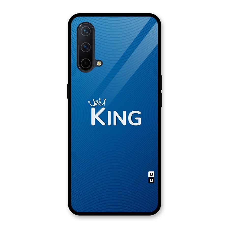 Royal King Glass Back Case for OnePlus Nord CE 5G