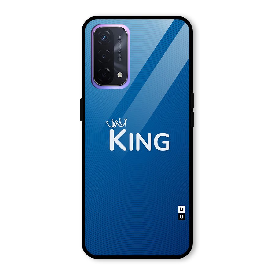 Royal King Glass Back Case for Oppo A74 5G