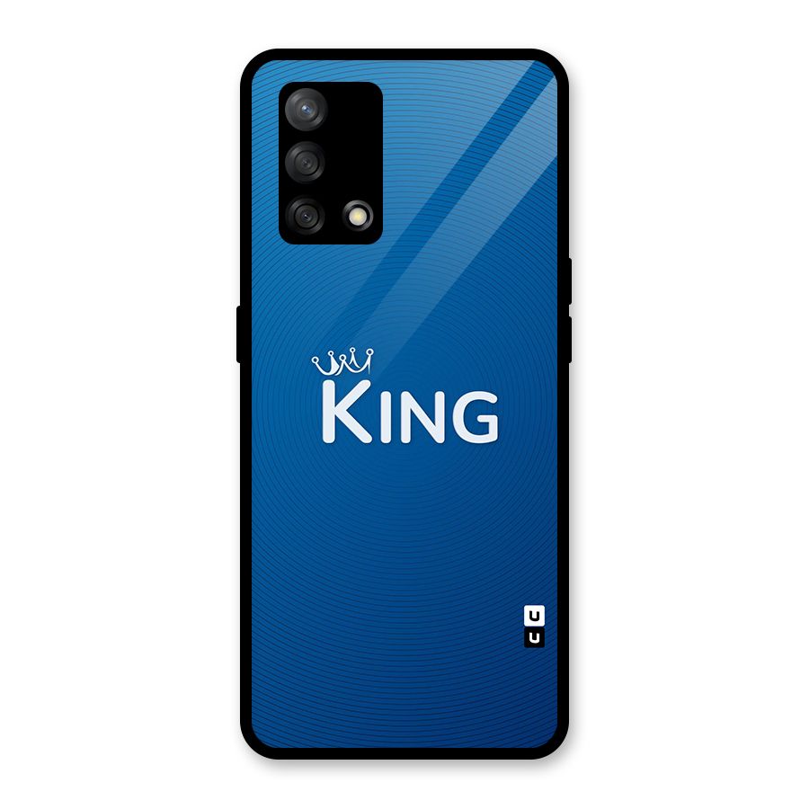 Royal King Glass Back Case for Oppo F19